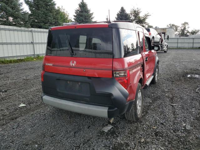 Photo 4 from auction – 2005 HONDA ELEMENT EX with VIN 5J6YH28605L029529