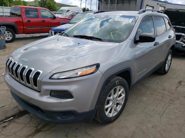 Photo 2 from auction – 2016 JEEP CHEROKEE S with VIN 1C4PJMAS9GW349152