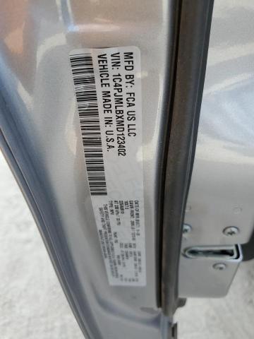 Photo 10 from auction – 2021 JEEP CHEROKEE L with VIN 1C4PJMLBXMD123402