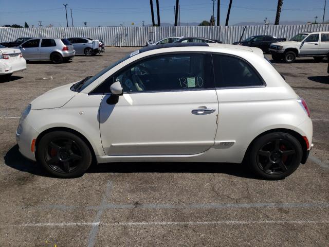 Photo 9 from auction – 2013 FIAT 500 LOUNGE with VIN 3C3CFFCR3DT744536
