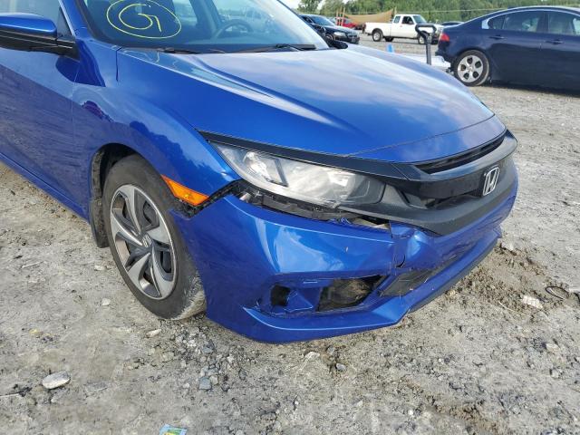 Photo 9 from auction – 2019 HONDA CIVIC LX with VIN 19XFC2F66KE007828