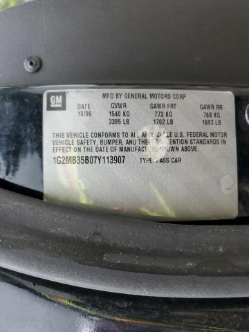 Foto 10 de la subasta – 2007 PONTIAC SOLSTICE con VIN 1G2MB35B07Y113907