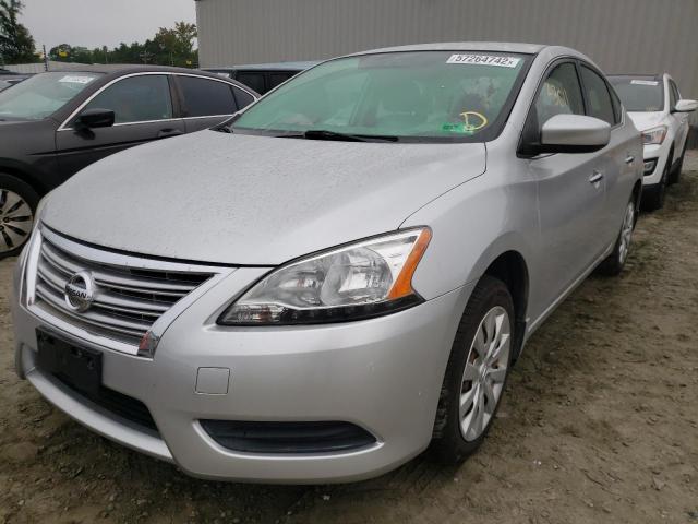 Photo 2 from auction – 2015 NISSAN SENTRA S with VIN 3N1AB7AP7FY344834