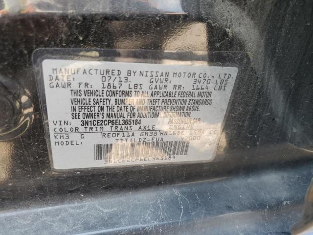 Photo 10 from auction – 2014 NISSAN VERSA with VIN 3N1CE2CP6EL365184