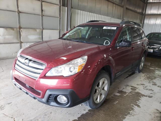 Снимка 2 от търг – 2014 SUBARU OUTBACK 2. с VIN 4S4BRBCC6E3327388