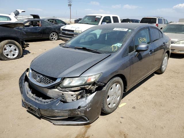 Photo 2 from auction – 2013 HONDA CIVIC LX with VIN 19XFB2F53DE272610