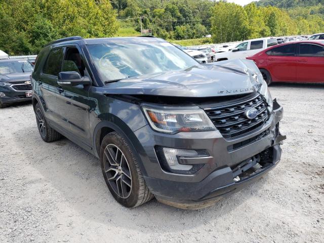 FORD EXPLORER S 2016 with VIN 1FM5K8GT8GGC25875 - Photo from auction