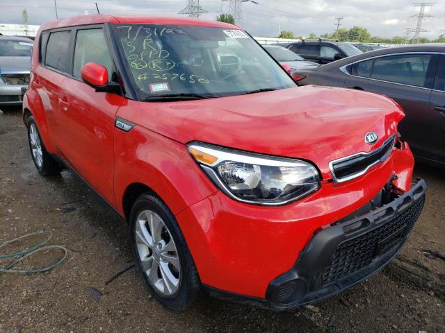 KIA SOUL + 2015 с VIN KNDJP3A52F7814923 - Снимка от търг