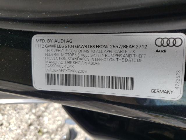 Photo 10 from auction – 2013 AUDI A6 PREMIUM with VIN WAUGFAFCXDN082006