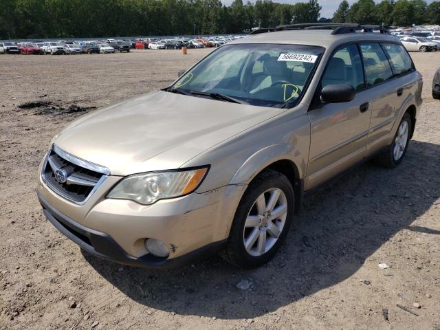 Photo 2 from auction – 2008 SUBARU OUTBACK 2. with VIN 4S4BP61C886309980