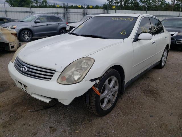 Photo 2 from auction – 2004 INFINITI G35 with VIN JNKCV51F24M705653