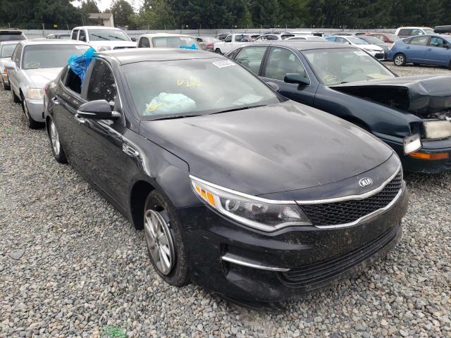 KIA OPTIMA LX 2018 with VIN 5XXGT4L35JG200018 - Photo from auction