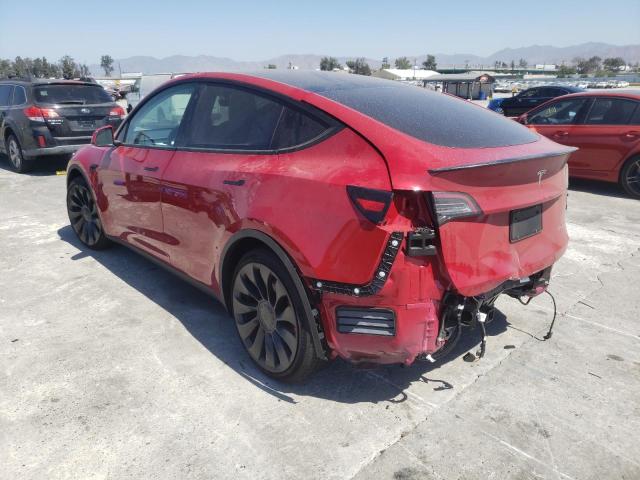 Photo 3 from auction – 2022 TESLA MODEL Y with VIN 7SAYGDEF9NF413985