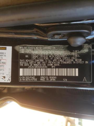 Photo 10 from auction – 2006 TOYOTA 4RUNNER SR with VIN JTEZU14R260068086