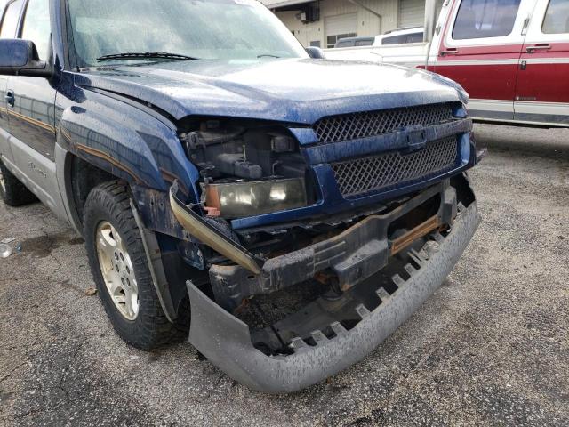 Photo 9 from auction – 2002 CHEVROLET AVALANCHE with VIN 3GNEK13T32G230598