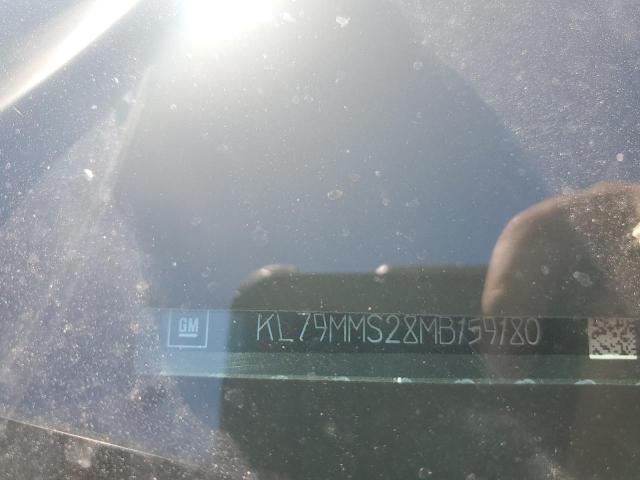 Photo 10 from auction – 2021 CHEVROLET TRAILBLAZE with VIN KL79MMS28MB159180