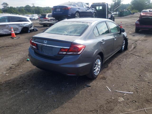 Photo 4 from auction – 2013 HONDA CIVIC LX with VIN 2HGFB2F52DH569499