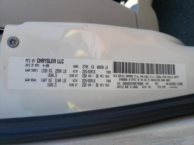 Photo 10 from auction – 2008 CHRYSLER TOWN & COU with VIN 2A8HR54PX8R799809