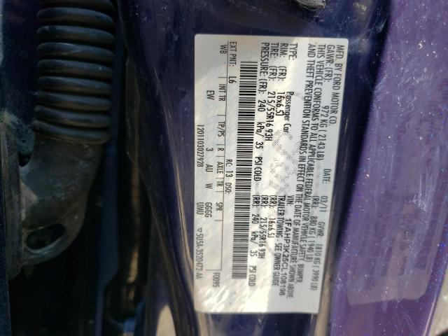 Photo 10 from auction – 2012 FORD FOCUS SE with VIN 1FAHP3K25CL108198