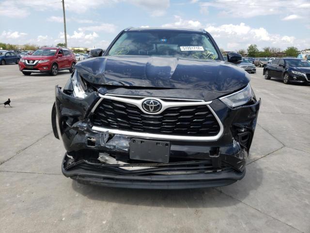 Photo 9 from auction – 2020 TOYOTA HIGHLANDER with VIN 5TDGZRAH2LS507528