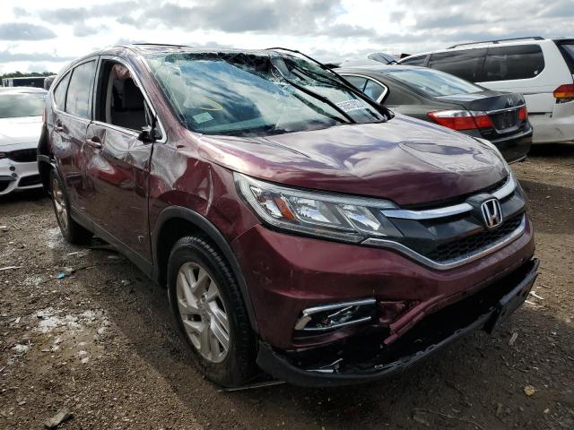 HONDA CR-V EX 2015 with VIN 2HKRM3H53FH554769 - Photo from auction