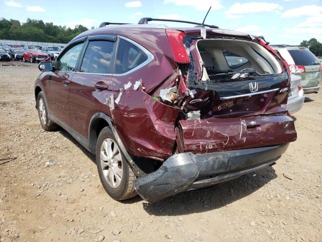 Photo 3 from auction – 2012 HONDA CR-V EXL with VIN 5J6RM4H7XCL082904