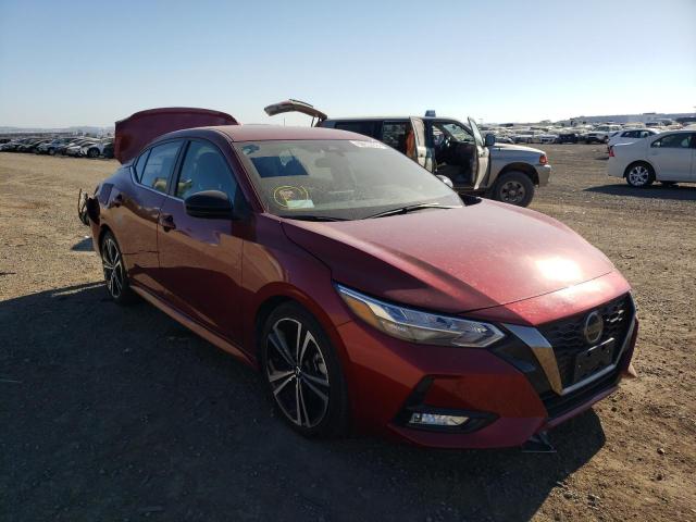 NISSAN SENTRA SR 2020 with VIN 3N1AB8DV2LY224807 - Photo from auction