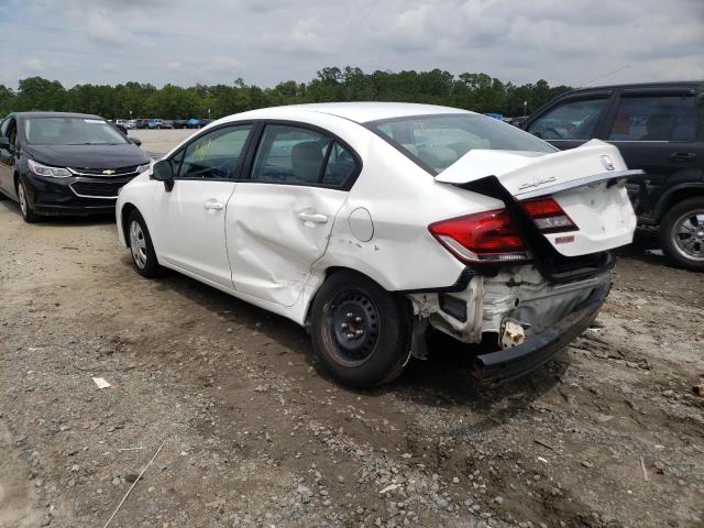 Photo 3 from auction – 2013 HONDA CIVIC LX with VIN 2HGFB2F55DH592176