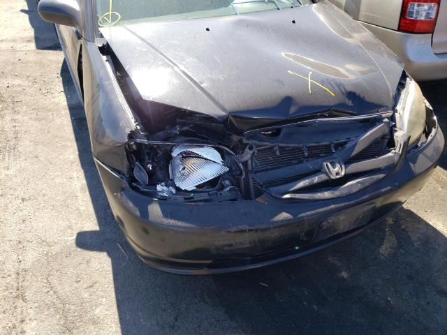 Photo 9 from auction – 2002 HONDA CIVIC DX with VIN 2HGES15102H573892