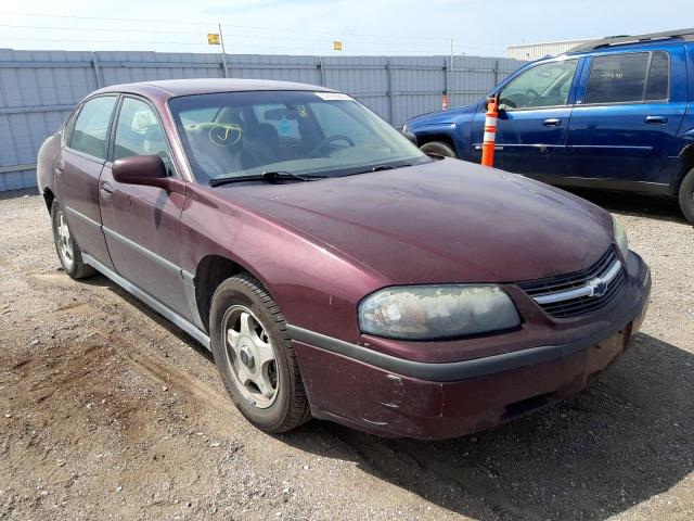 CHEVROLET IMPALA 2004 with VIN 2G1WF52E349116926 - Photo from auction