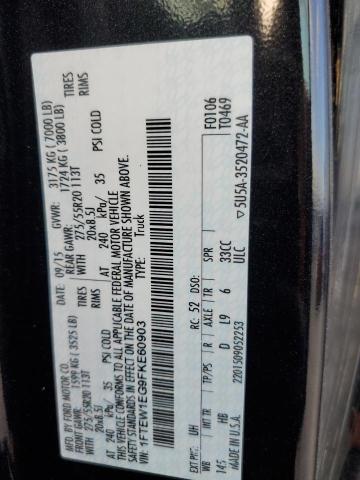 Photo 10 from auction – 2015 FORD F150 SUPER with VIN 1FTEW1EG9FKE60903