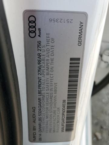 Photo 10 from auction – 2015 AUDI A6 PREMIUM with VIN WAUFGAFC0FN004538