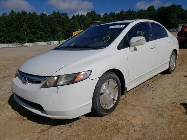Photo 2 from auction – 2008 HONDA CIVIC HYBR with VIN JHMFA36218S019642