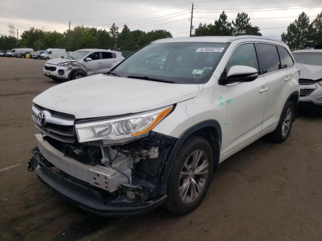 صورة رقم 2 من المزاد - 2014 TOYOTA HIGHLANDER مع VIN 5TDJKRFH1ES053889