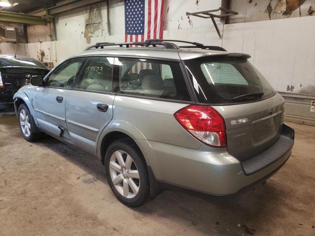 Photo 3 from auction – 2009 SUBARU OUTBACK 2. with VIN 4S4BP61C297331548