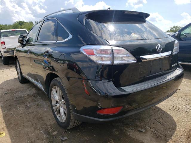Photo 3 from auction – 2011 LEXUS RX 450 with VIN JTJBC1BA8B2037426