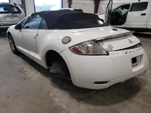 Photo 3 from auction – 2008 MITSUBISHI ECLIPSE SP with VIN 4A3AL35T18E002187