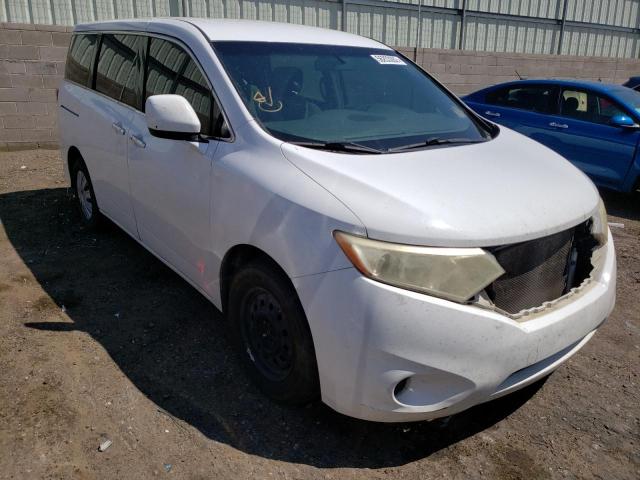 NISSAN QUEST 2012 with VIN JN8AE2KP2C9046543 - Photo from auction
