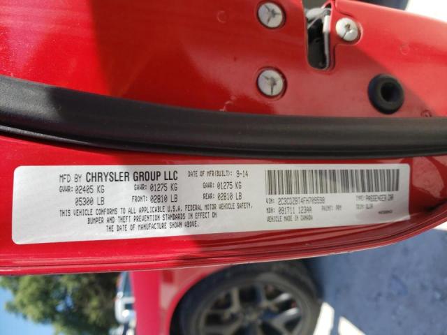 Photo 10 from auction – 2015 DODGE CHALLENGER with VIN 2C3CDZBT4FH709598