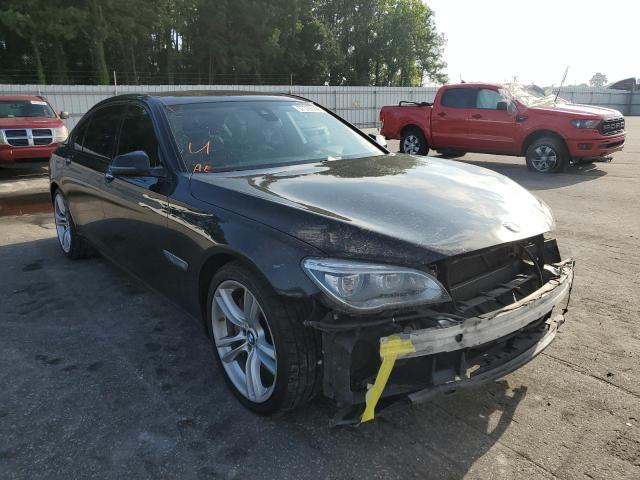BMW 750 LI 2013 with VIN WBAYE8C54DD133639 - Photo from auction