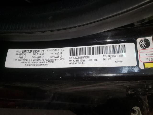 Photo 10 from auction – 2013 CHRYSLER 200 LX with VIN 1C3CCBAB8DN762361