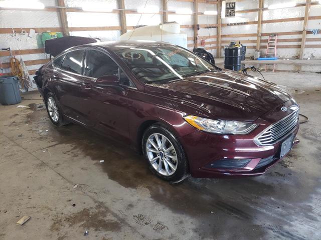 FORD FUSION SE 2017 with VIN 3FA6P0HD4HR391572 - Photo from auction
