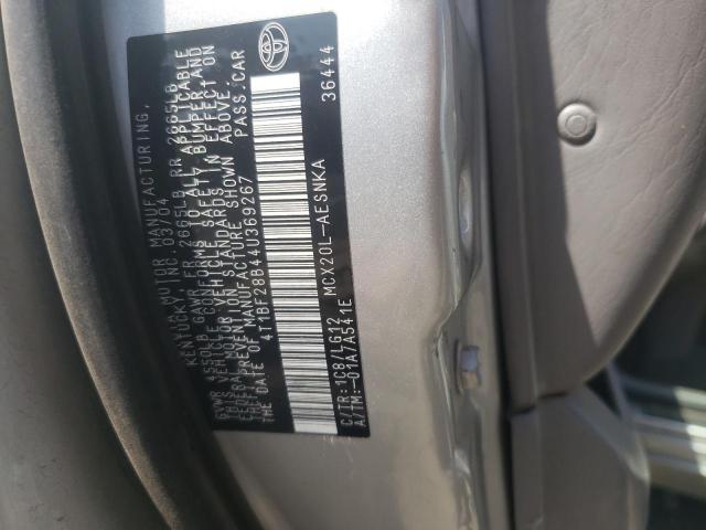 Photo 10 from auction – 2004 TOYOTA AVALON XL with VIN 4T1BF28B44U369267
