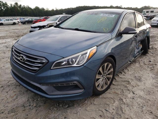 Photo 2 from auction – 2017 HYUNDAI SONATA SPO with VIN 5NPE34AF8HH477474