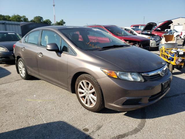 HONDA CIVIC EX 2012 with VIN 2HGFB2F80CH532959 - Photo from auction