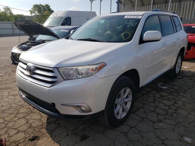 Photo 2 from auction – 2013 TOYOTA HIGHLANDER with VIN 5TDZK3EH4DS130450
