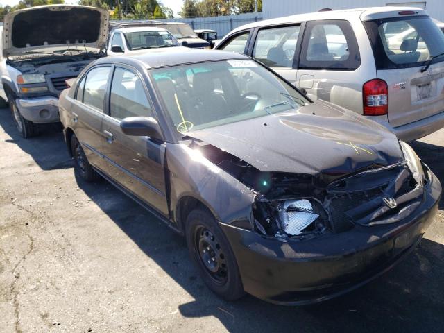 HONDA CIVIC DX 2002 with VIN 2HGES15102H573892 - Photo from auction