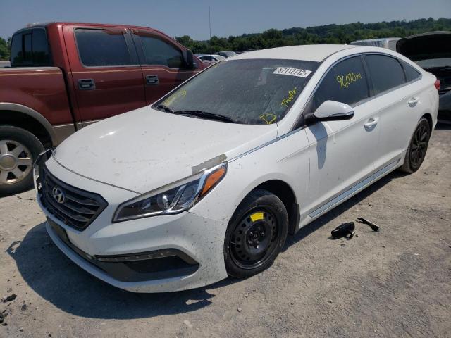 Photo 2 from auction – 2017 HYUNDAI SONATA SPO with VIN 5NPE34AF8HH455944