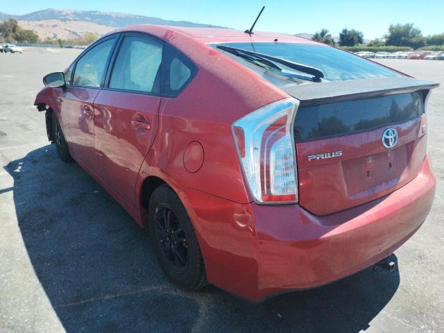 Photo 3 from auction – 2012 TOYOTA PRIUS with VIN JTDKN3DU1C1611209
