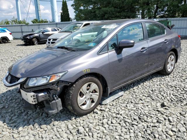 Photo 2 from auction – 2015 HONDA CIVIC LX with VIN 19XFB2F52FE258393